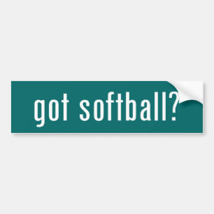 Adesivo Para Carro softball obtido?