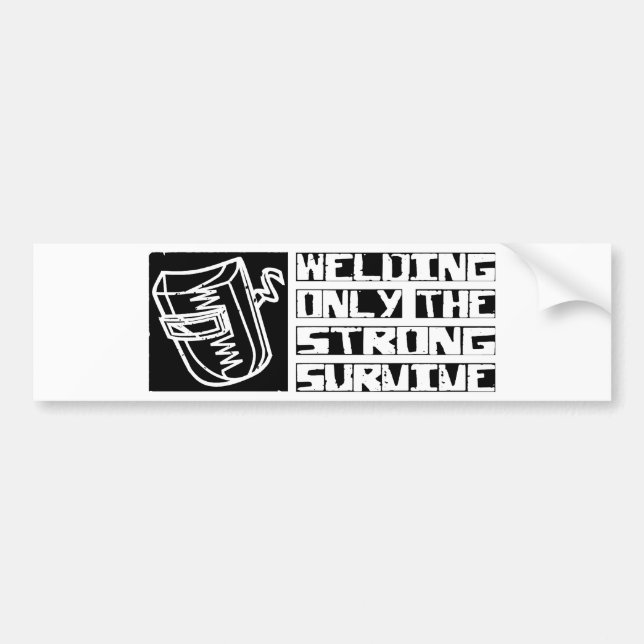Adesivo Para Carro Soldar sobrevive (Frente)