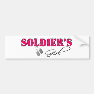 Adesivo Para Carro SoldiersGirl