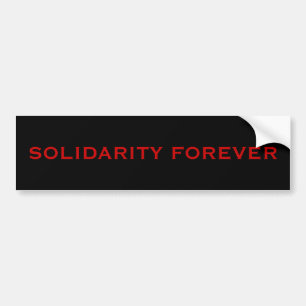 ADESIVO PARA CARRO SOLIDARIEDADE PARA SEMPRE