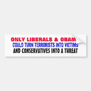 ADESIVO PARA CARRO SOMENTE OS LIBERAIS & OBAMA PODERIAM GIRAR