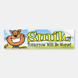 Adesivo Para Carro Sorria