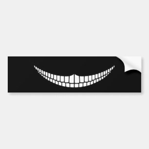 Adesivo Para Carro Sorrir forçadamente de Cheshire