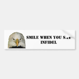 ADESIVO PARA CARRO SORRISO QUANDO VOCÊ SAYINFIDEL