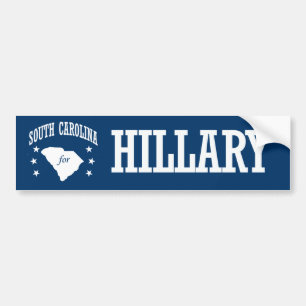 ADESIVO PARA CARRO SOUTH CAROLINA PARA HILLARY