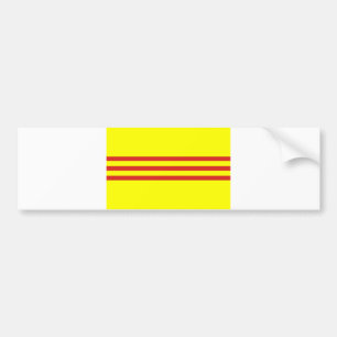 Adesivo Para Carro south vietnam ethnic flag