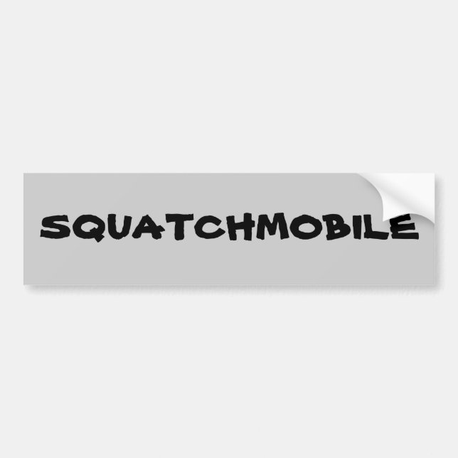 Adesivo Para Carro Squatchmobile (Frente)