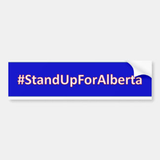Adesivo Para Carro #StandUpForAlberta
