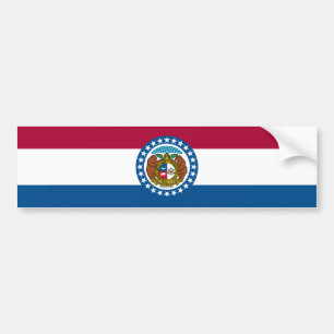 Adesivo Para Carro State Flag of Missouri