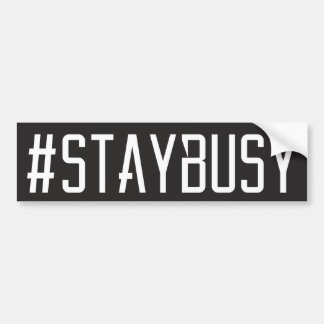 ADESIVO PARA CARRO #STAYBUSY