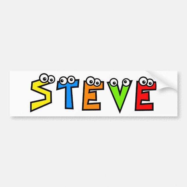 Adesivo Para Carro Steve (Frente)