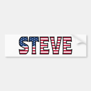 Adesivo Para Carro Steve Name Vorname USA Aufkleber Sticker Auto