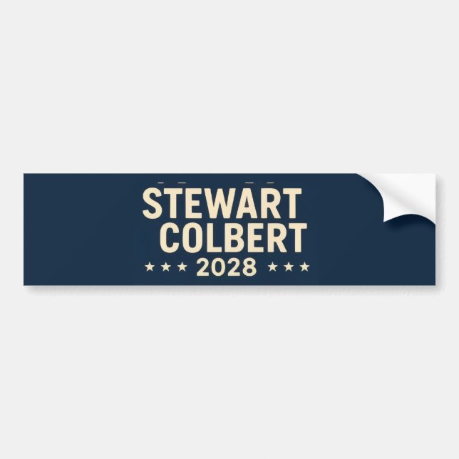 Adesivo Para Carro Stewart/Colbert 2028 (Frente)