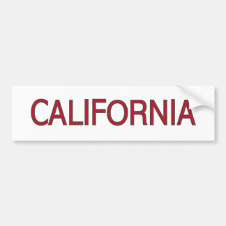 Adesivo Para Carro Sticker Bumper da Califórnia