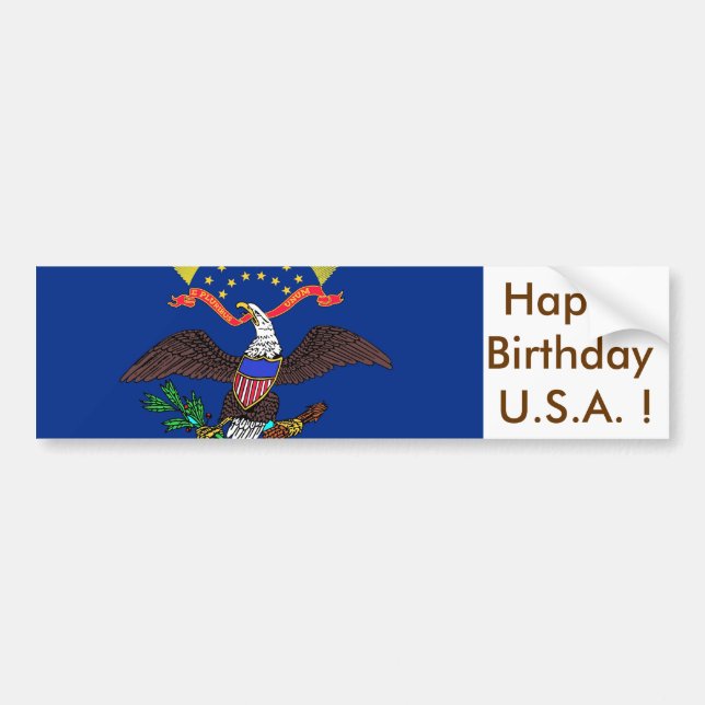 Adesivo Para Carro Sticker Flag (Frente)