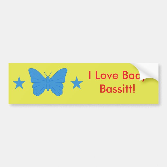 Adesivo Para Carro Sticker Flag of Bady Bassitt, Brazil (Frente)