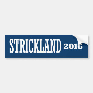 Adesivo Para Carro Strickland - Ted Strickland 2016