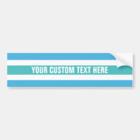 Stripes Pattere para-choques personalizado