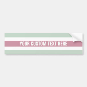 Adesivo Para Carro Stripes Pattere para-choques personalizado