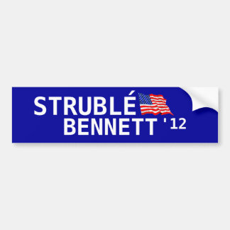 Adesivo Para Carro Strublé para o presidente