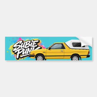ADESIVO PARA CARRO SUBIE PUNK ステッカー