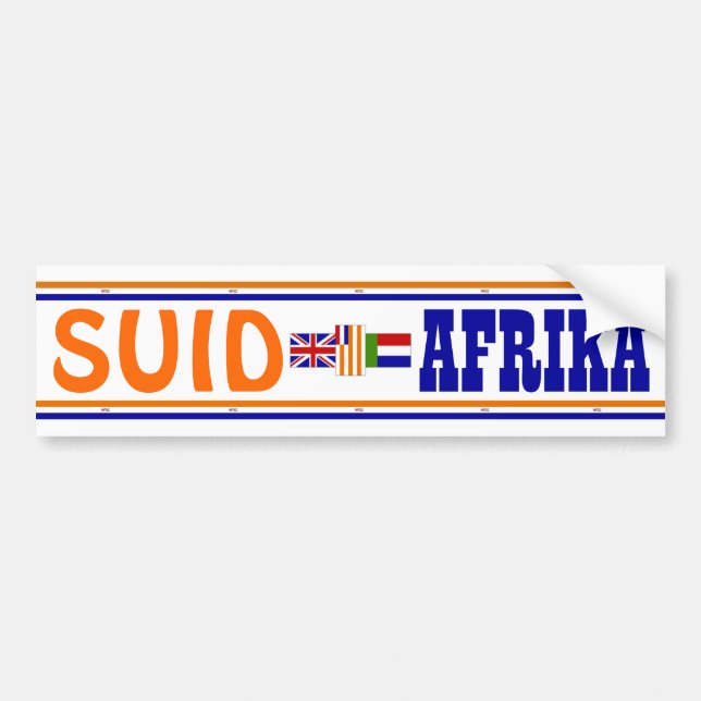 Adesivo Para Carro Suid-Afrika (Frente)