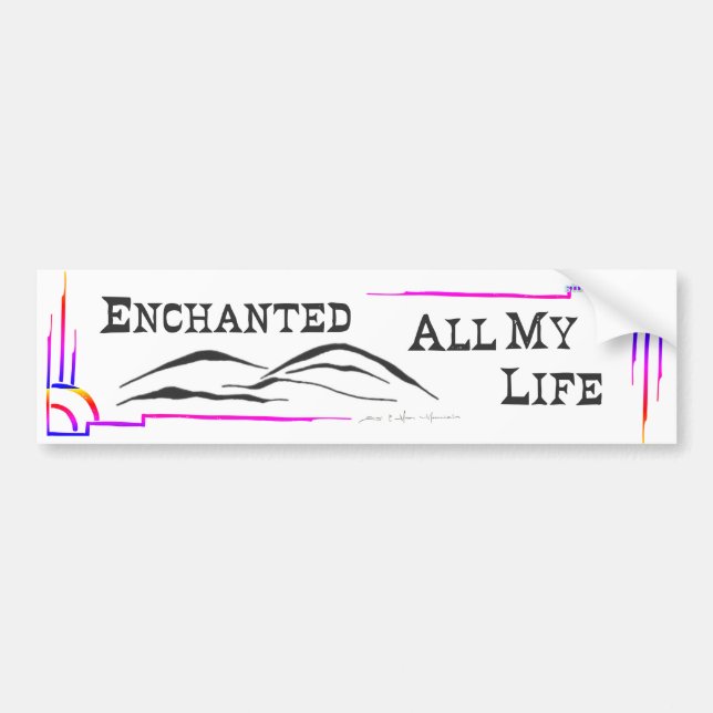 Adesivo Para Carro SUN & MOON MTN BUMPER STICKER studio miiri (Frente)