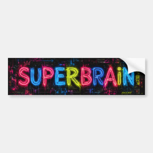 Adesivo Para Carro Superbrain AI
