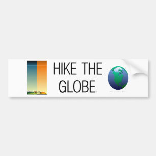 Adesivo Para Carro SUPERIOR caminhando o globo