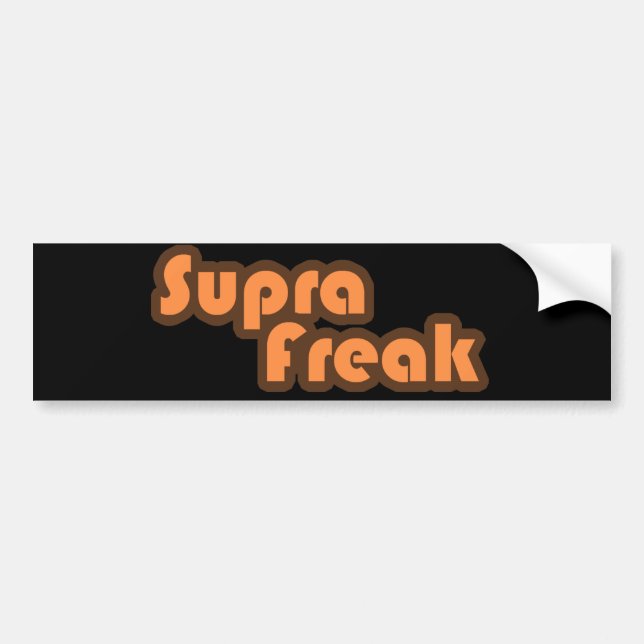 Adesivo Para Carro Supra Freak (Frente)
