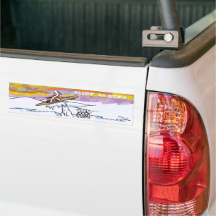 Adesivo Para Carro Surf do esticador do Alasca