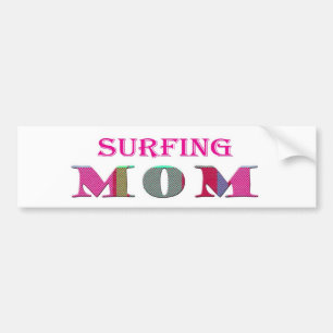 Adesivo Para Carro SurfingMom