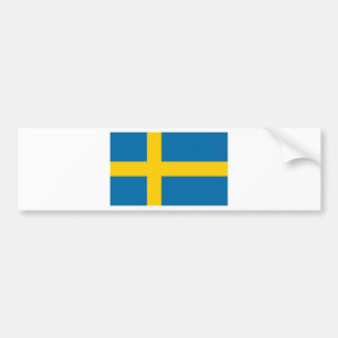 Adesivo Para Carro Sveriges Flagga - Bandeira da Suecia - Bandeira Su