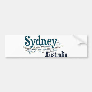 Adesivo Para Carro Sydney, Austrália