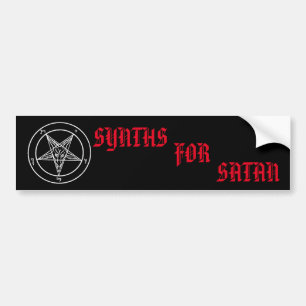 Adesivo Para Carro Synths para a etiqueta da satã