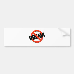 ADESIVO PARA CARRO T DE ANTI-OBAMA