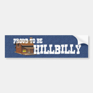 Adesivo Para Carro T orgulhoso ser Hillbilly