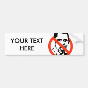 ADESIVO PARA CARRO T-SHIRT DE ANTI-OBAMA