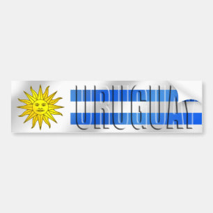 Adesivo Para Carro T-shirt e presentes do futebol de Uruguai