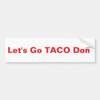 Adesivo Para Carro Taco de bombeiros da Taco Donnie