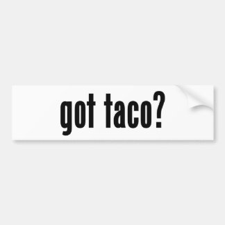 Adesivo Para Carro taco obtido?