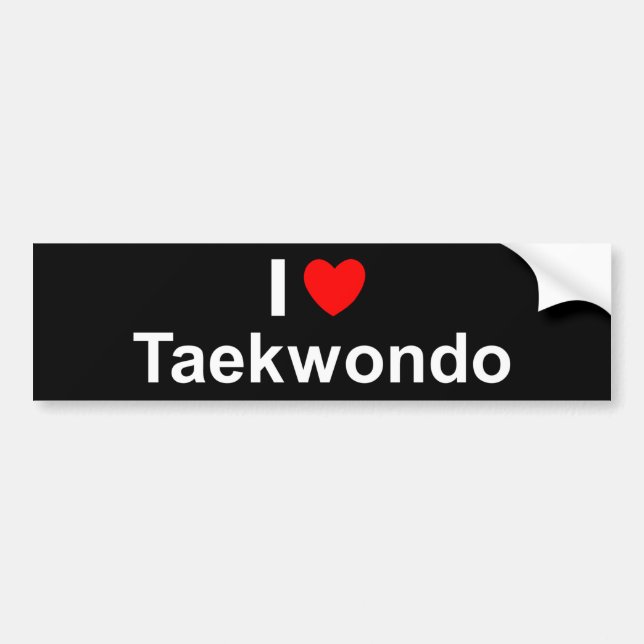 Adesivo Para Carro Taekwondo (Frente)