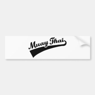 Adesivo Para Carro Tailandês de Muay