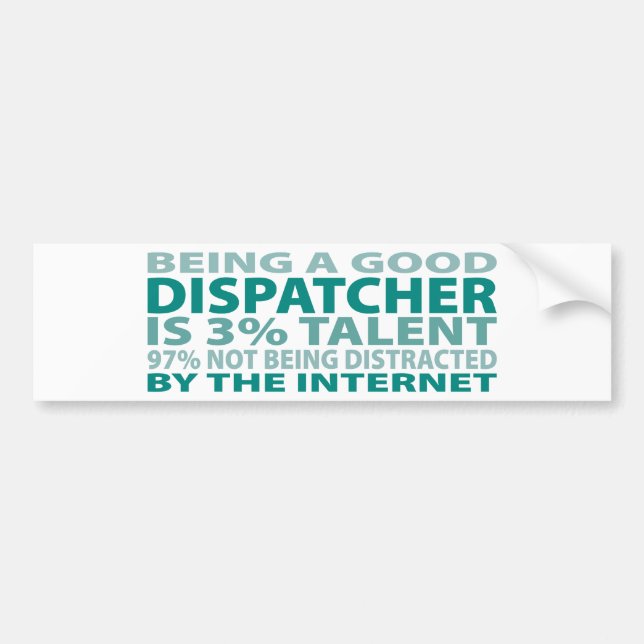Adesivo Para Carro Talento do expedidor 3% (Frente)