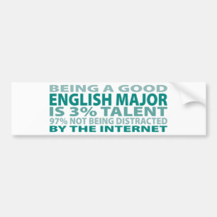 Adesivo Para Carro Talento inglês do major 3%