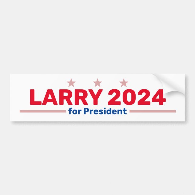 Adesivo Para Carro Tampão para-choques Larry 2024 (Frente)