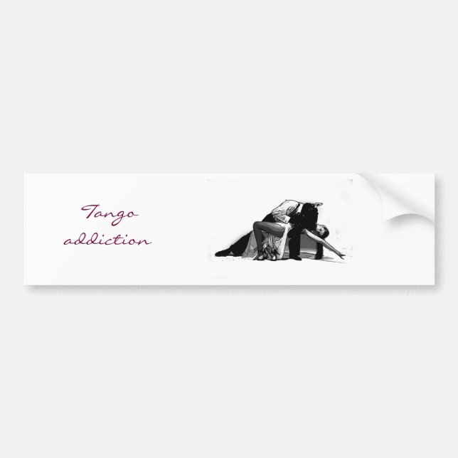 ADESIVO PARA CARRO TANGO ADDICTION (Frente)