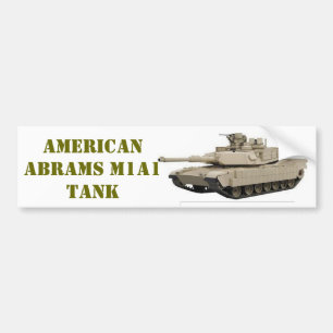 ADESIVO PARA CARRO TANQUE AMERICANO DE ABRAMS M1A1