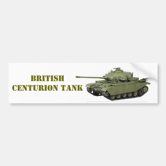 ADESIVO PARA CARRO TANQUE BRITÂNICO DO CENTURION (Frente)