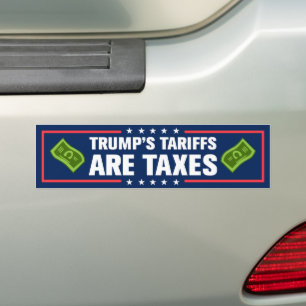 Adesivo Para Carro Tarifas De Tremor São Impostos Anti-Trump